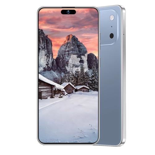 Image of 17PM Unlocked Phone | Cell Phone Android 15.0 | 16+512GB Smartphone| 6.99 inch HD Display | Long Battery Life 7000mAh | 68+108MP Zoom Camera| Fingerprint Lock | with Dual SIM (Blue)