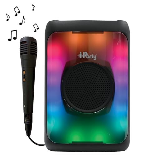 Lexibook iParty® Enceinte Bluetooth® Portable avec Micro Puissant Volume sonore Effets Lumineux Multicolores Batterie Rechargeable K8330 - vue 2