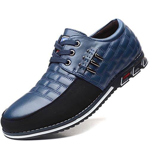 Image of COSIDRAM Mens Casual Shoes Fashion Sneakers Dress Shoes for Men Walking Shoes Business Office Comfort Loafers