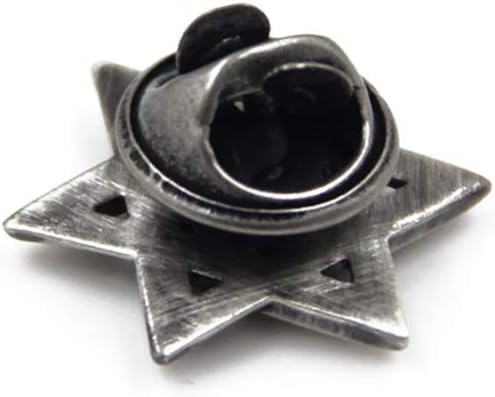 Six-star Star of David Brooch Lapel Pin
