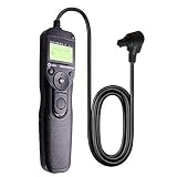 Foto&Tech Wired Remote Shutter Release Control RS-80N3 Replacement 3-Pin Connection for Canon EOS 5D Mark IV/5DS/5DR/7D II/1D X, II/1DS II, III, III/1DC/1DX/D60/5D II, III/7D
