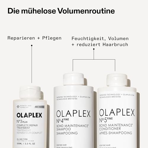 Olaplex N°.3PLUS Complete Repair Treatment: Pre-Shampoo, Repairs Damage & Future Breakage | 3 Minutes, 3 Bonds, 3X Stronger, 3X Softer | For Coily, Curly, Straight, and Wavy, 100 mL / 3.3 Fl Oz
