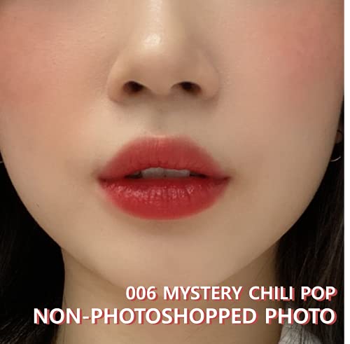 IM-MEME-IM-Mystery-Flash-Tint-Highly-Pigmented-Lip-Tint-006-Mystery-Chili-Pop-K-Beauty-Vegan I'M MEME Lip Gloss - I'm Mystery Flash Tint | Highly-Pigmented, Glossy Finish, Lightweight, 006 Mystery Chili Pop, 0.11 Oz
