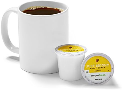 AmazonFresh 80 Ct. K-Cups, Just Bright Light Roast, Keurig K-Cup Brewer Compatible