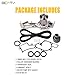 OCPTY fit for 3.3L VG33E VG33ER 1996-2004 Frontier Xterra Pathfinder Infiniti QX4 V6 SOHC Timing Belt Water Pump Kit