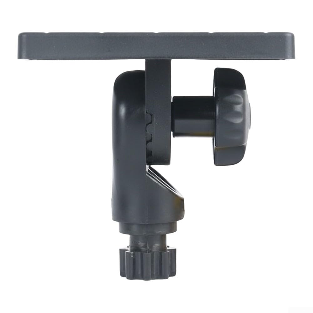 Support de détecteur de poissons noir en PVC rotatif 360° pour bateau