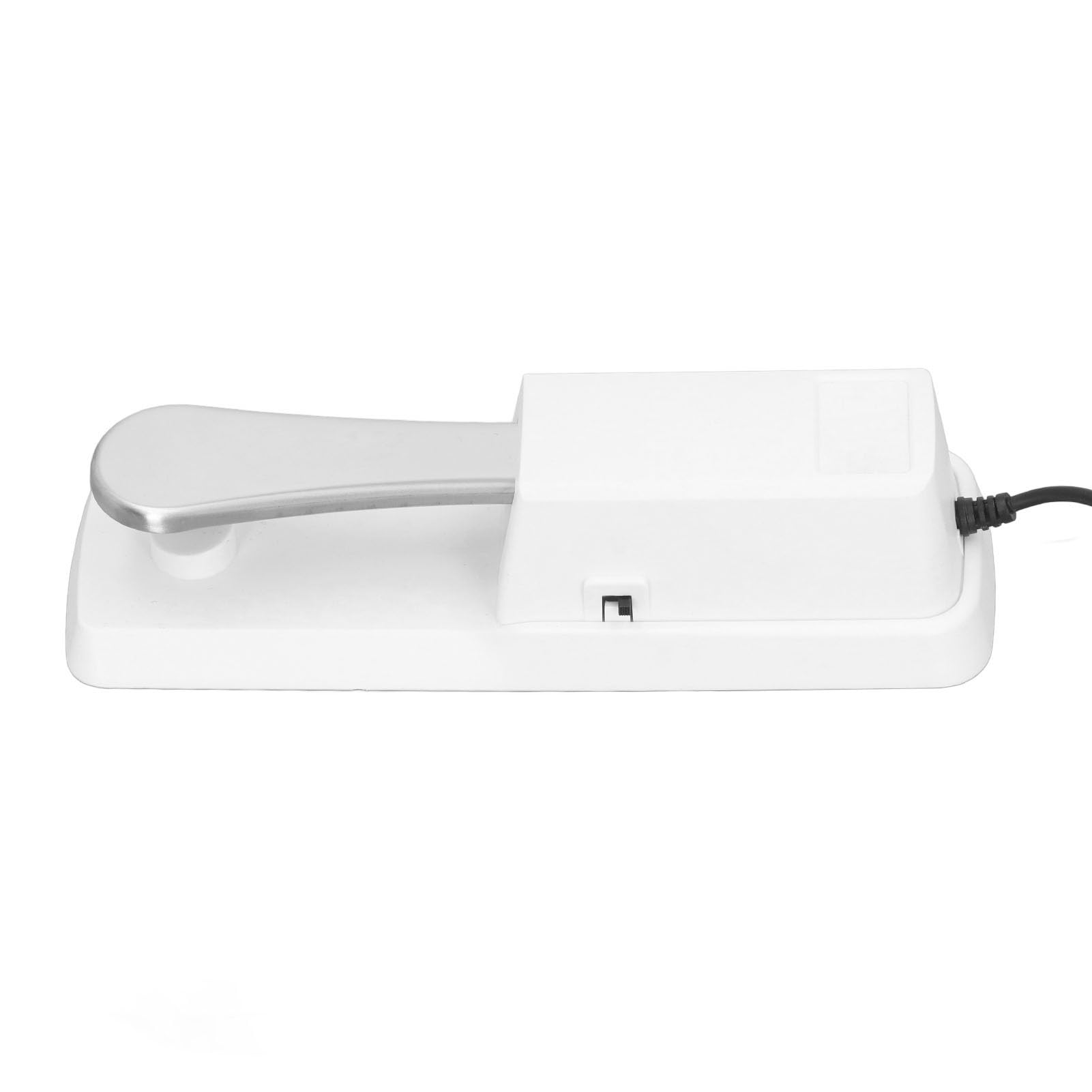 Yctze Pedal de Sostenido Universal para Teclado, Pedal con Conector de 6,35 Mm, de Goma Antideslizante para Teclado de Piano e Instrumentos Electrónicos, Ideal para Interpretación Musical (WHITE)