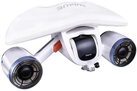 sublue WhiteShark Mix Underwater Scooter Dual Propellers with Camera Mount for Scuba Diving Snorkeling (US Version)