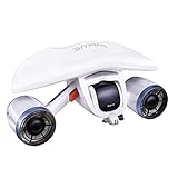 sublue WhiteShark Mix Underwater Scooter Dual Propellers with Camera Mount for Scuba Diving Snorkeli