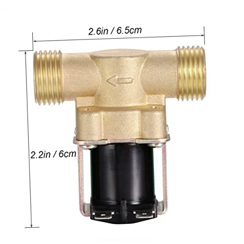 Clapet anti-retour haute précision Amosfun vanne de régulation durable pour eau - 3