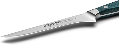 Miniatura 3 de Arcos Cuchillo de carnicero forjado en acero inoxidable de nitro, cuchillo profesional de carnicero de 6 pulgadas para quitar carne de huesos, mango