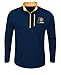 VF LSG NBA Men's Exclamation Points Long Sleeve 1/2 Zip Mock-Neck Tee