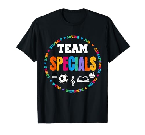 Team Specials Teacher Tribe Squad Back to Primary School T-Shirt
