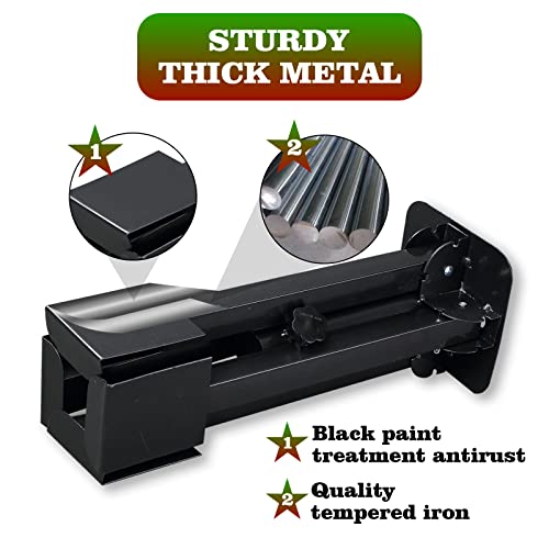 image for COCONUT Christmas Tree Stand, 1 Inch Diameter Metal Tree Stand for Ari