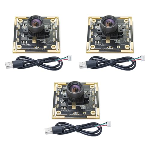 Módulo de cámara OV9732 de 100 grados gran angular con conexión USB para proyectos pack de 3
