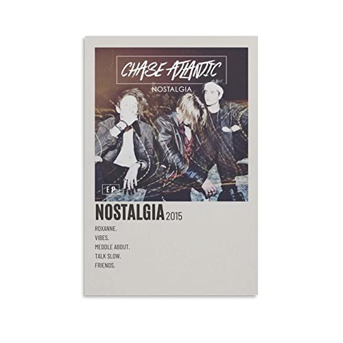 Poster Chase Atlantic Nostalgia 2015 toile décoration chambre ado adulte 50x75