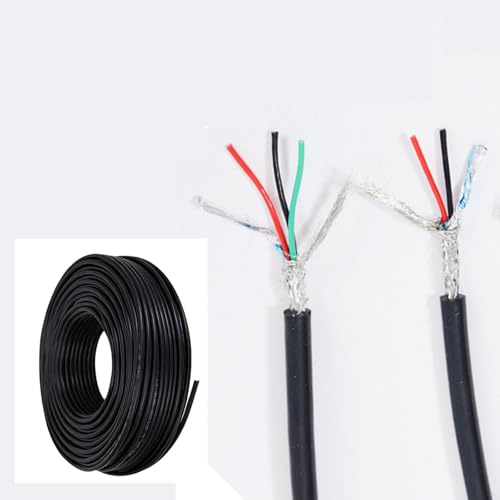 Câble de signal blindé résistant au gel et à la chaleur fil silicone 22 AWG pour unité de clim