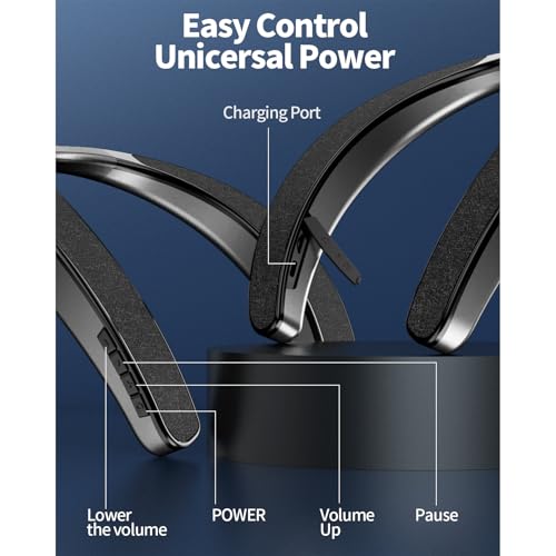 Image of Smalody Wireless Neckband TV Speaker Portable Bluetooth Stereo Surround