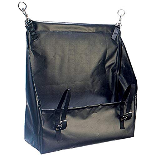Cheval diaper Weaver Cuir 75–3300 noir pour transport en van et écurie propre