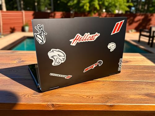 Detroit Shirt Company Dodge SRT Hellcat 11-Decal Sticker Sheet | SRT, Hellcat, Dodge Rhombus, and Red Stripes Stickers | 6"x8" Indoor/Outdoor Peel-Off Stickers - Image 3