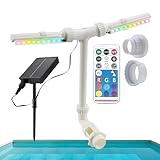 Fuente De Piscina,Dispositivo De Cascada De Doble Aspersor | con Mando A...