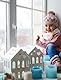Twilight Garage Abschließbare Fenstergriffe Mit Kindersicherung, Abschliessbarer Fenstergriff,Fenstersicherung Kinder Fenstergriff Weiß Für Fenster Terrassentüren Balkontüren，Schutz Für Kinder (4)