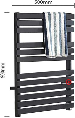 Toallero eléctrico para baño de pared de bajo consumo con control de temperatura inteligente 8