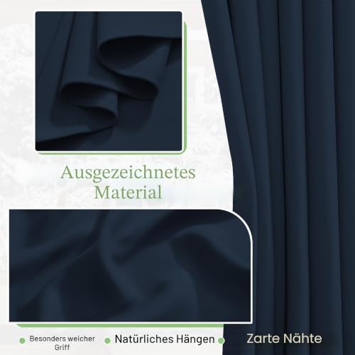 KGORGE Kälteschutz Thermovorhang mit Ösen Blickdichte Vorhänge – Ansicht 5