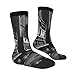 XZDWPY a Dystopian World Unisex Mid-Calf Socks 2 Black-1 Polyester Skin-Friendly Moisture-Wicking Fashionable Crew Socks
