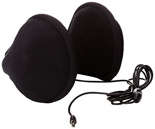 180s Tec Fleece HP Ear Warmer Head Phone, Black, One Size