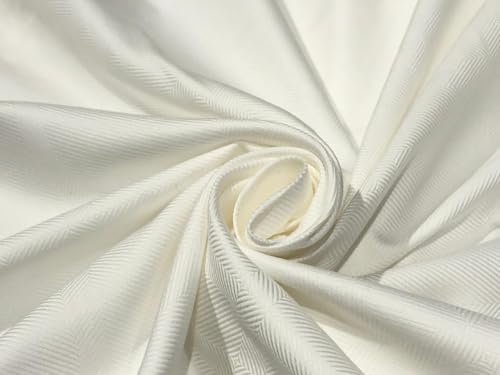 Tissage à chevrons en coton Supima italien anti-froissement grande largeur