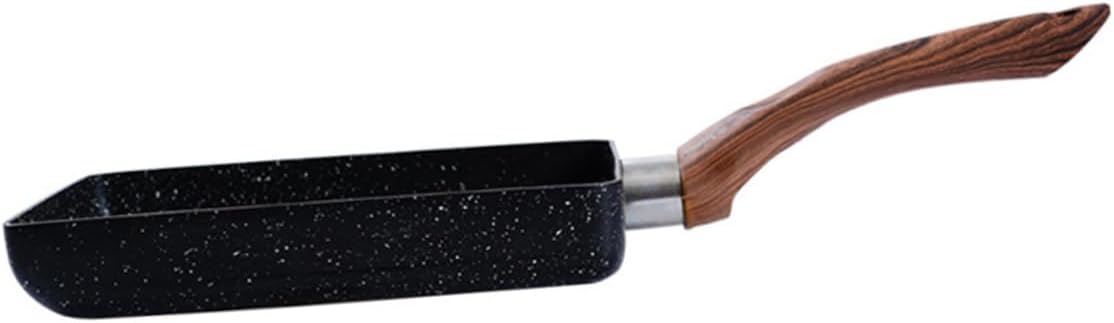 COLLBATH Egg Frying Pan Nonstick Breakfast Skillet Aluminum Griddle Pan Tamagoyaki Skillet Omelette Pancake Making Pan Easy Cle