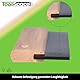 ToolSpace Gummispachtel 250 mm Fliesenspachtel Fugengummi Holzgriff - Verfuggummi - Werkzeuge für Steingut Fuggummi Glättkelle Gummi Ergonomisch Arbeit
