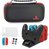 【Clear Indicators】 When charging the Switch (JOY-Con) L/R or PRO controller, the corresponding charging indicator flashes red. When the gamepad is fully charged, the corresponding charging indicator turns green.