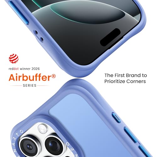 ORNARTO for iPhone 16 Pro Max Case, for MagSafe, Translucent Sea Blue by ORNARTO - Used condition - Image 3