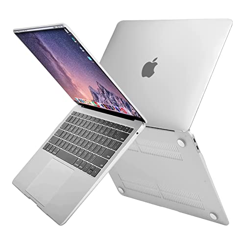 Capa rígida de plástico MosISO e capa de teclado compatível apenas com MacBook Air 13 polegadas com