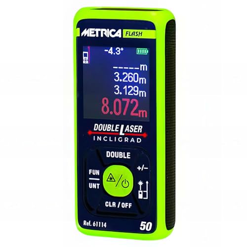 Metrica Incligrad 50 - Telémetro láser doble flash
