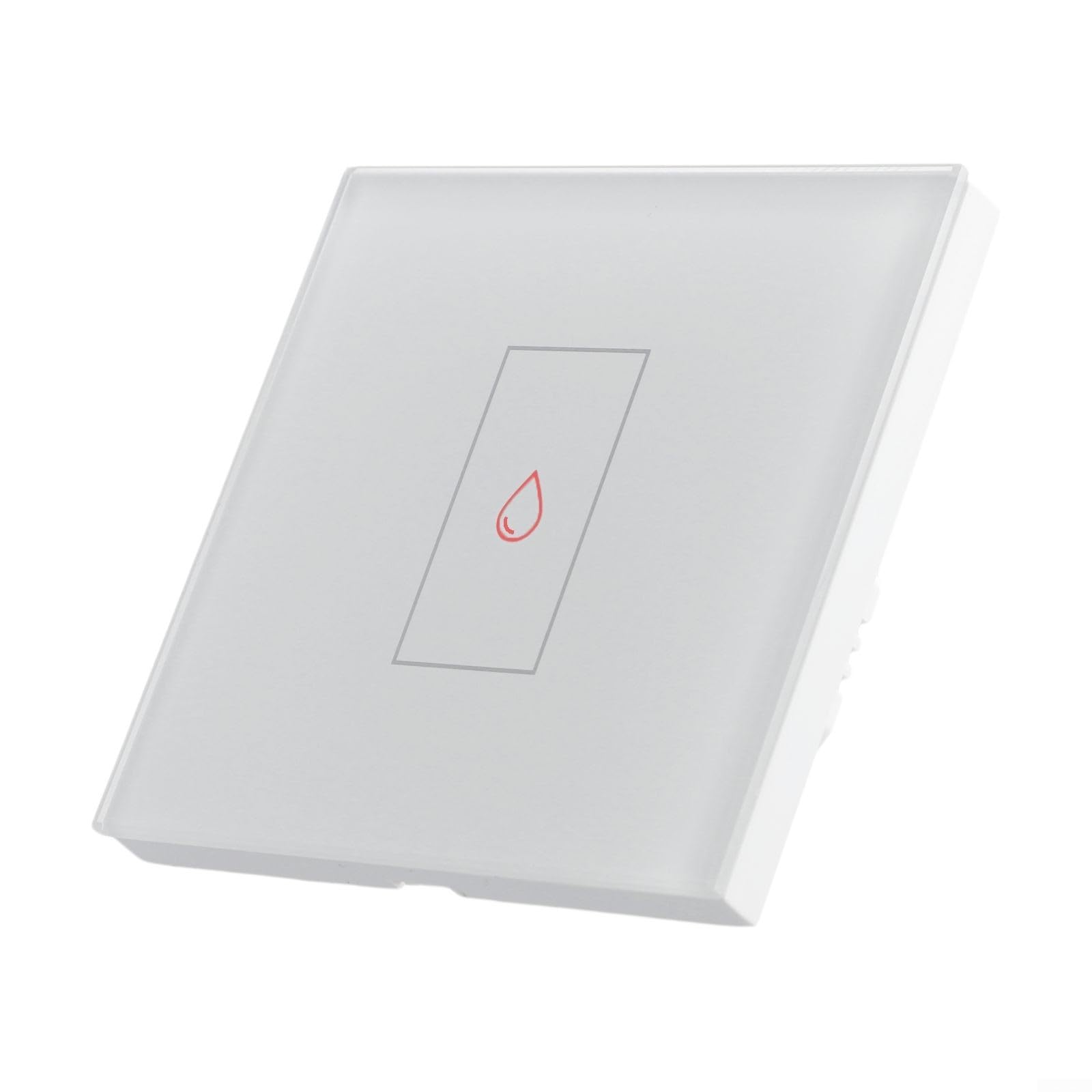 Wifi Power Monitor for Tuya Smart Water Heater Boiler Switch, Energy Reports, Backlight Option (White)