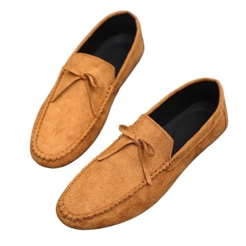 Loafers for Men Round Toe Anti-Slip Casual Driving Moccasins Slip on Loafers Dress Shoes4