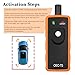 vvag Universal TPMS Relearn Tool,Auto Tire Pressure Monitor Sensor Activation Reset Tool, OEC-T5 for GM/Cadillac/Buick/Chevy Series Vehicles, Car Accessories