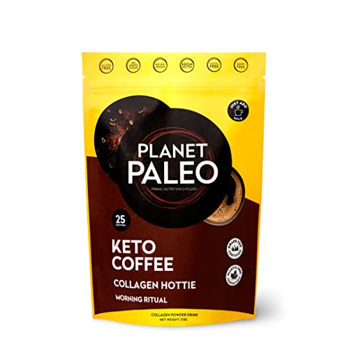 Pure Collagen - Keto Coffee | Protein-Rich Coffee Alternative | 5g Collagen Per Serve | New Twist on Bulletproof Coffee with MCT Powder | (25 Servings)