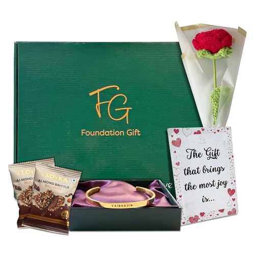 Karwa Chauth Gift for Wife – Love Edition with Personalized Brace...