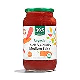 365 by Whole Foods Market, Organic Thick & Chunky Medium Salsa, 35 Ounce