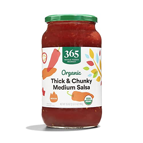 365 By Whole Foods Market, Organic Thick & Chunky Medium Salsa, 35 Ounce #TOP2