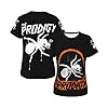 AUIPOTY The Women's Novelty Print T-Shirt Pro&digy Short Sleeve Tee Tops Round Neck Blouse Tshirt for Female Fans Merch Gifts Black #5