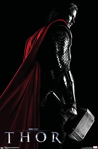 Trends International Marvel Cinematic Universe - Thor - One Sheet Wall Poster, 22.375" x 34", Premium Unframed Version
