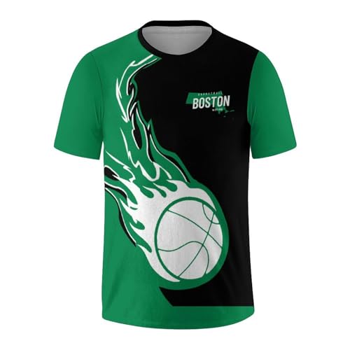Fanistom Camiseta de basquete impressa em 3D para esportes atléticos para esportes esportes basquete