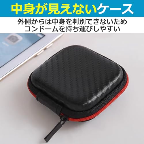 Felimoa コンドームケース 携帯用 小物入れ 小型ケース 4個セット - 画像3