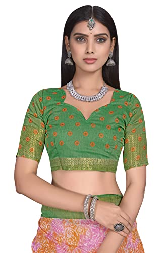 Image of Glory Sarees Women's Cotto Silk Saree With Blouse Piece (Fashion104 Parent)