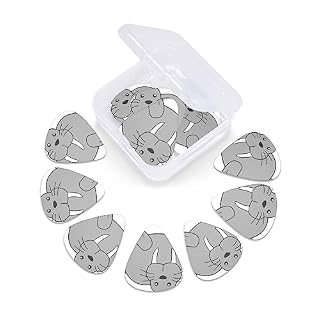 Walrus Lot de 12 médiators tendance et durables dans une boîte pour ukulélé guitare électrique basse - Les Beatles, Paul McCartney, John Lennon, RIngo Starr, George Harrison Walrus Lot de 12 médiators tendance et durables dans une boîte pour ukulélé guitare électrique basse – Image 6